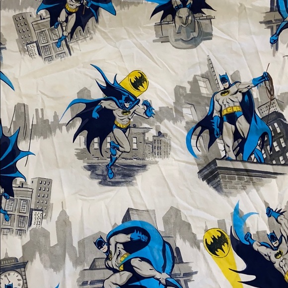 Pottery barn kids 100% cotton Batman sheets twin